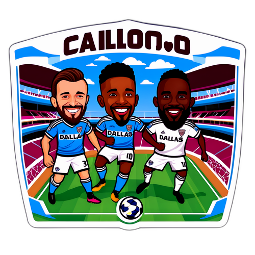 Album Sampul Stiker Ceria Dallas vs Colorado Rapids