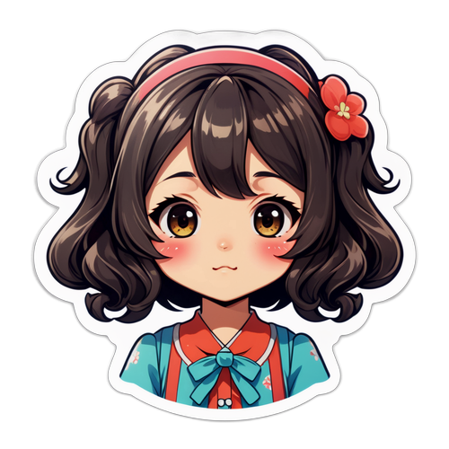 マユ・ヨコタのキャラクターシール