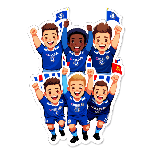 Chelsea Fans Fejrer