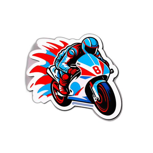Diseño divertido de un héroe de carreras