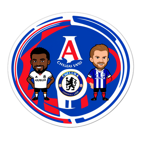 切爾西對阿賈克斯比賽貼紙
