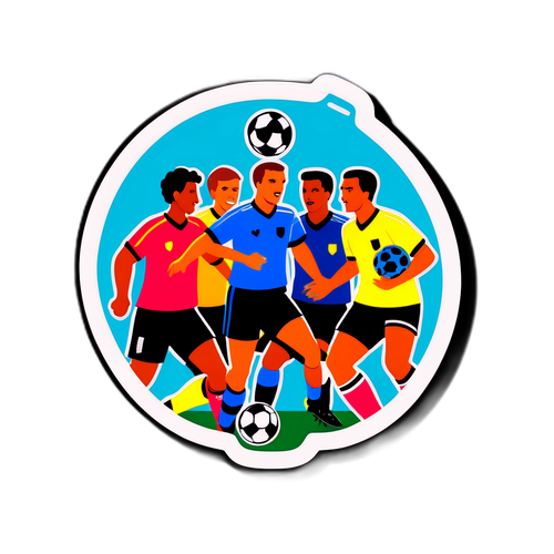 ש sticker של שופט בכדורגל
