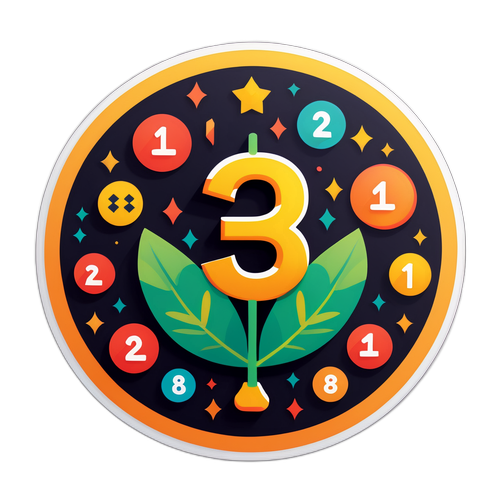 Adesivo de Sorte no Lotofácil