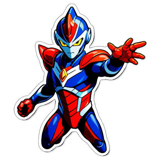 Ultraman Zero Sticker