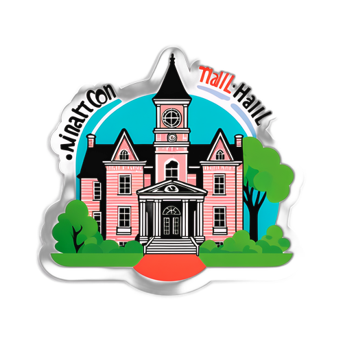 Makulay na Sticker ng Maxton Hall