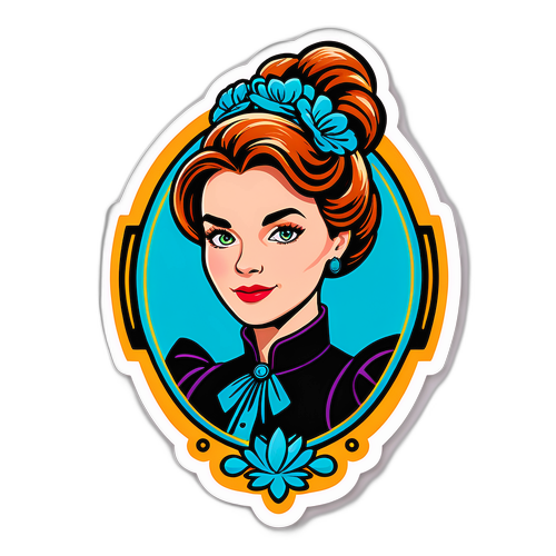 Diseño de sticker de Evelyn Von Brocke