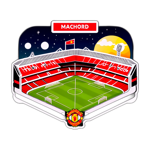 Old Trafford Éjszakai Pillanata