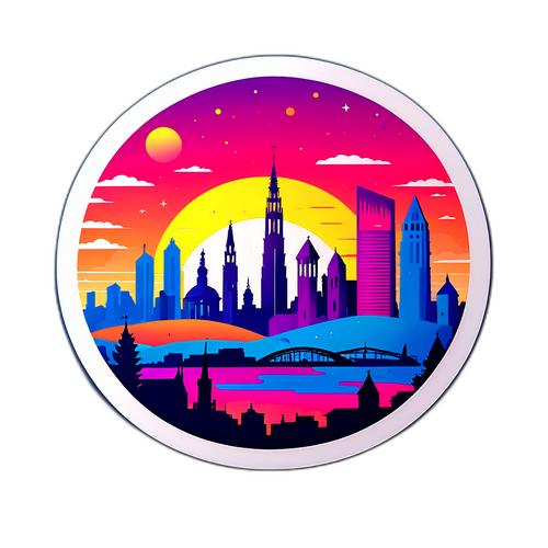 Genk Gökyüzü Manzarası