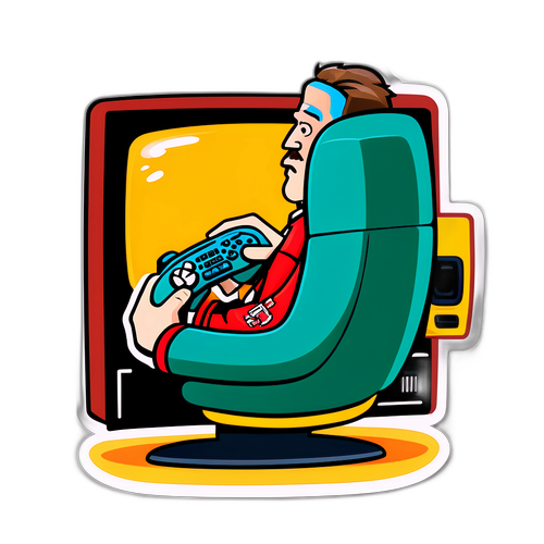 Stiker Lucu Mencari Siaran NFL