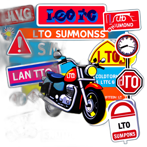 Makulay na Sticker ng Motorsiklo