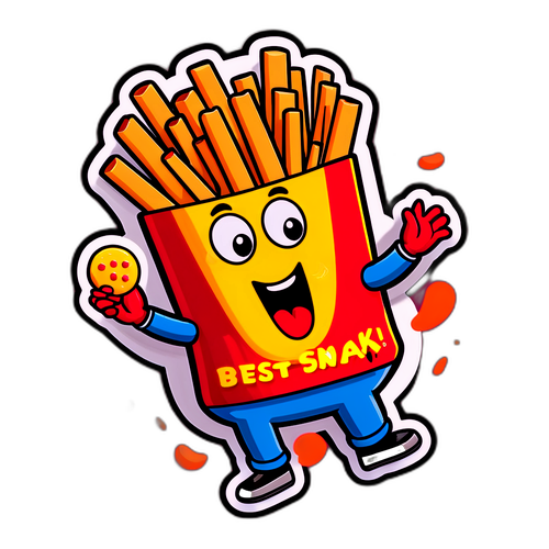 Dansende Frietjes met Juggler