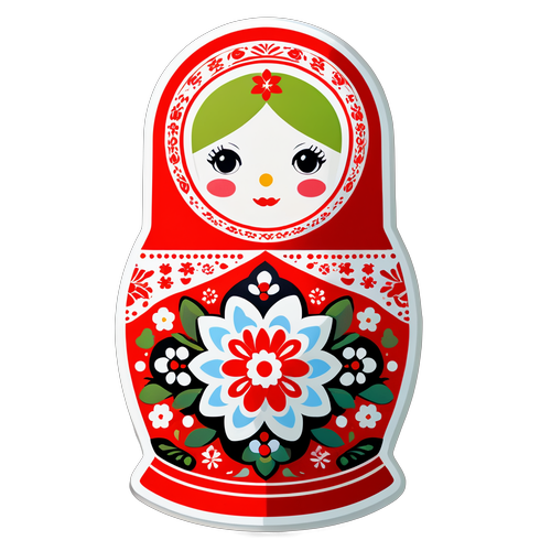Stiker Iklan Budaya Rusia