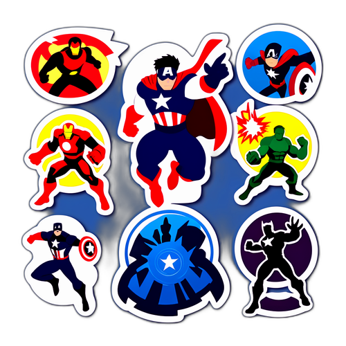 Avengers Dinamik Sticker