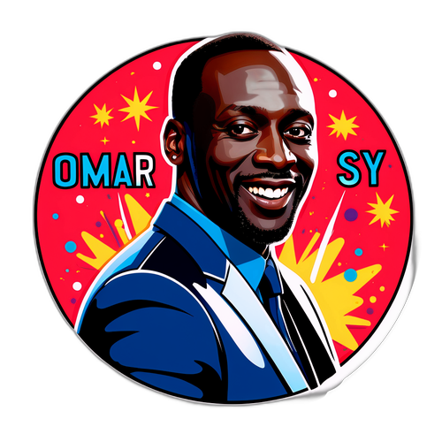 Vier een sticker voor Omar Sy