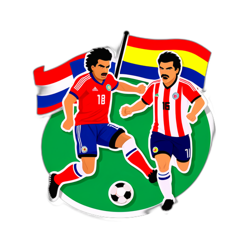 Colombia vs. Paraguay Soccer Clash