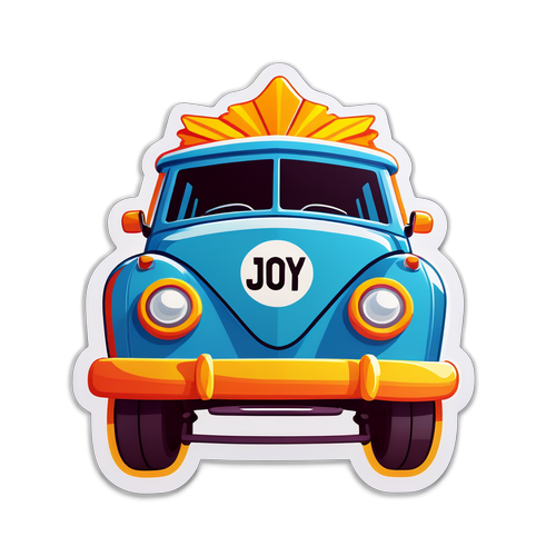 Jangan Lewatkan! Stiker Petualangan Seru untuk Joy Ride yang Akan Membuatmu Tertawa!