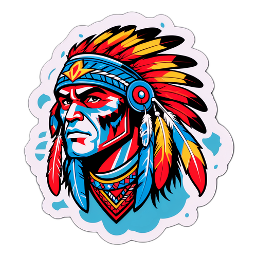 Waldrep Braves Spirit Sticker