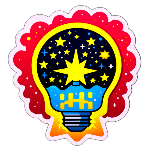 Güç Kesintisini Sembolize Eden Lamba Stickerı