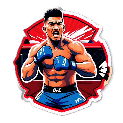 Fierce Fighter Sticker