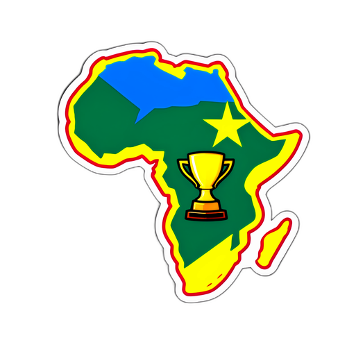 Afrika Kupası Sticker Tasarımı