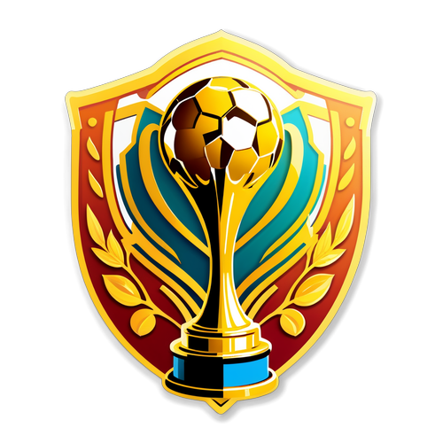 Minimalistisches Design des Club-Weltpokals
