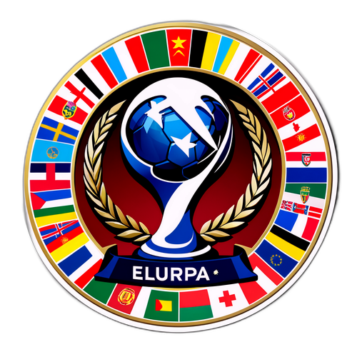Kreatywna wizualizacja trofeum UEFA Europa League