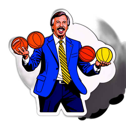 Comical Stan Kroenke Juggling Sports Balls