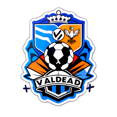 Autocolant cu logo-urile Valencia și Real Sociedad