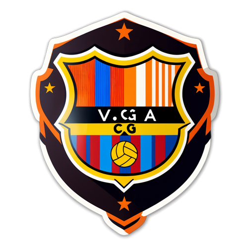 Barcelona and Valencia Rivalry Emblem