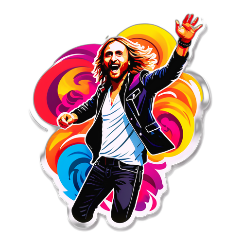 David Guetta w ruchu