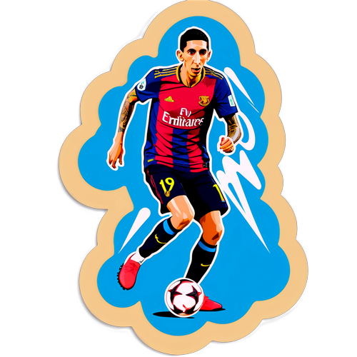 Emoção do Drible de Di Maria