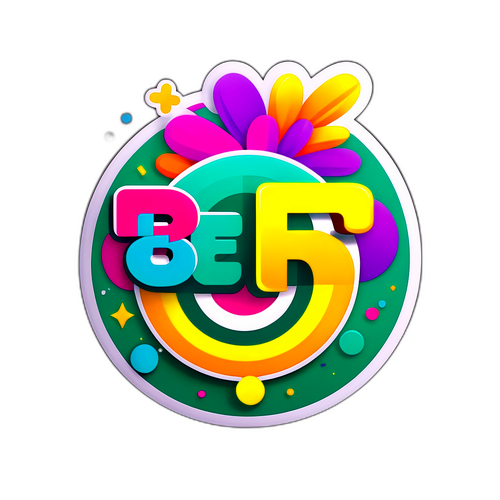 Kreatives Design des Bet365 Logos mit bunten, lebendigen Elementen