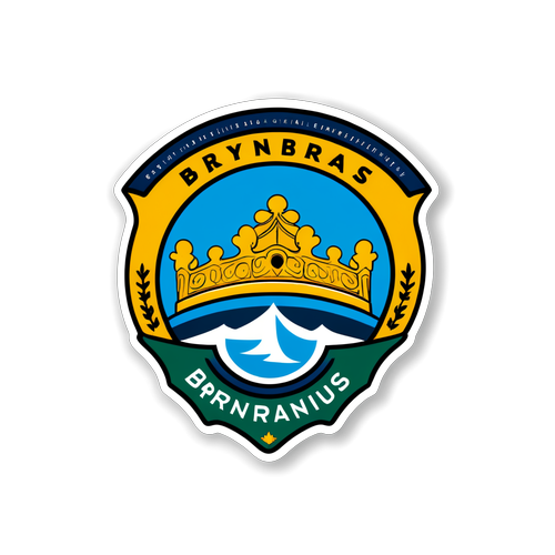 Brynäs Emblem med Gemenskap och Sport