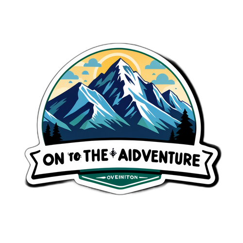 Samolepka pro fanoušky dobrodružství