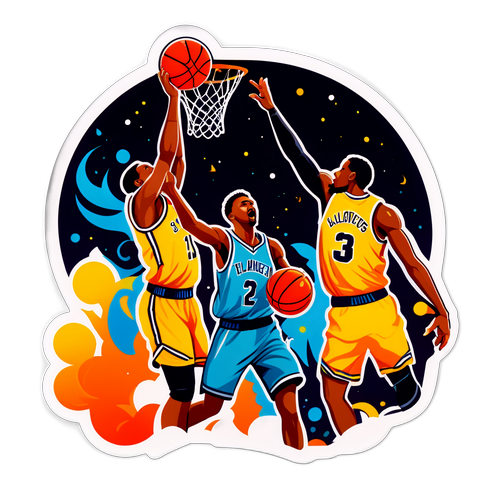 Wspaniała scena z playoffów koszykówki