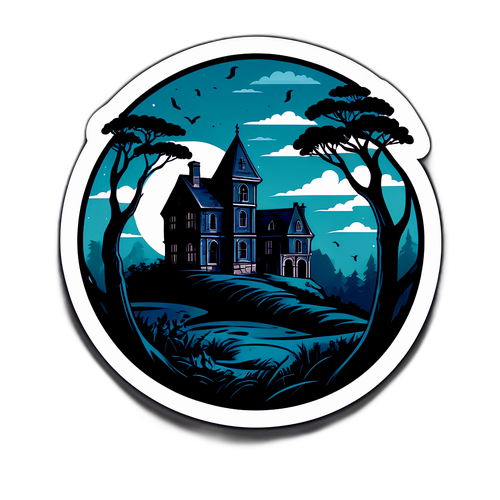 Umělecká nálepka pro Na Větrné hůrce