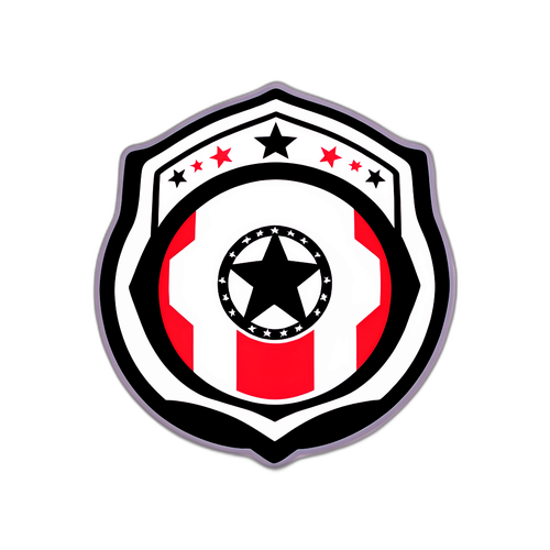 Sticker minimalista de Atlético Mineiro y Fortaleza