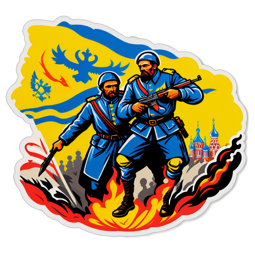 Scena Drammatica del Conflitto Ucraina-Russia