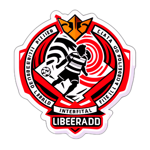 Libertad and River Plate Rivalry Sticker