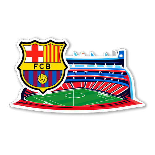 Affrontement Épique: Découvrez le Sticker Incontournable pour le Match FC Barcelone vs Sevilla!