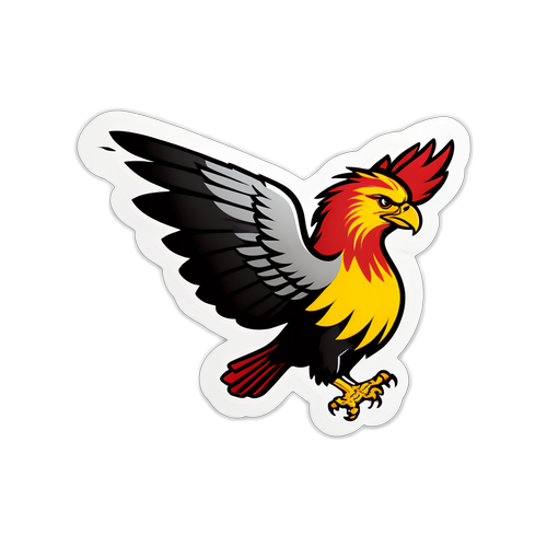 Vleugels van Kracht: Ontdek de Adembenemende Go Ahead Eagles Sticker!