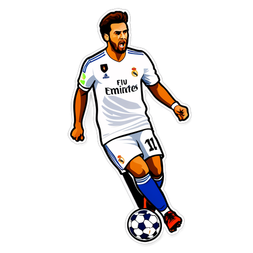 Sticker Real Madrid - Cầu thủ ghi bàn