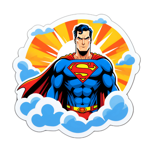 Pohon Sticker Superman