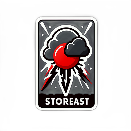 Dự báo bão với cảnh báo đỏ