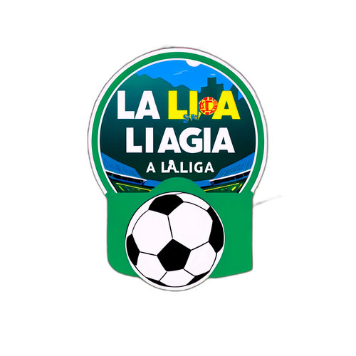 Футбол с надписью 'Ла Лига'