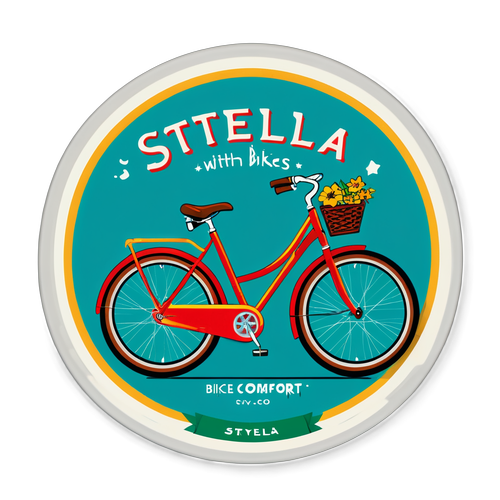 Stella Bikes Sticker