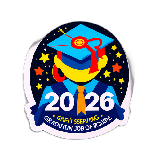 鼓励2026届毕业生的贴纸