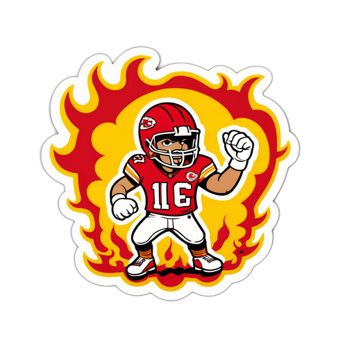 Kreativer Aufkleber der Kansas City Chiefs