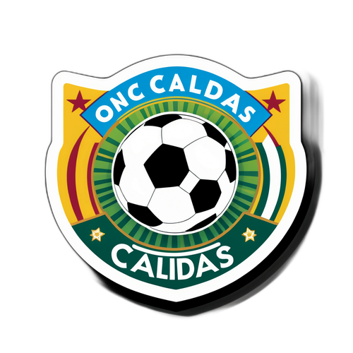 Stiker Bertema Sepak Bola Once Caldas