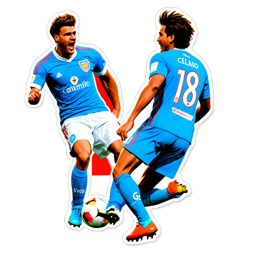 Autocolant colorat Getafe - Celta Vigo